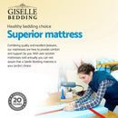 Giselle Bedding 21cm Mattress Pillow Top King Single-5