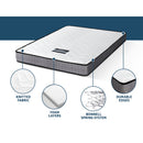 Giselle Bedding 13cm Mattress Tight Top Queen-5