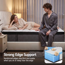 Giselle Bedding 34cm Mattress 9 Zone Latex Foam King-8