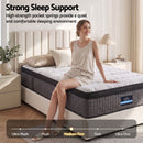 Giselle Bedding 34cm Mattress 9 Zone Latex Foam Single-3