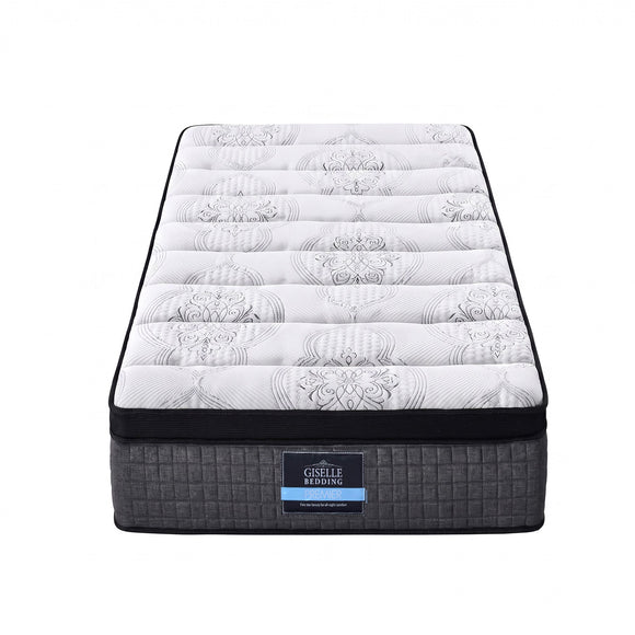 Giselle Bedding 34cm Mattress 9 Zone Latex Foam Single
