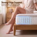 Giselle 30cm King Spring Mattress Tencel Cover 5-Zone Firm Back Support-8
