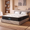Giselle Double Reversible Spring Mattress Cashmere Cover Gel Foam Firm 35cm-1