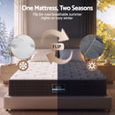 Giselle Double Reversible Spring Mattress Cashmere Cover Gel Foam Firm 35cm-6