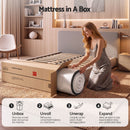 Giselle King Reversible Spring Mattress Cashmere Cover Gel Foam Firm 35cm-9