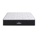 Giselle Queen Reversible Spring Mattress Cashmere Cover Gel Foam Firm 35cm-11