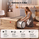 Giselle Single Reversible Spring Mattress Cashmere Cover Gel Foam Firm 35cm-9