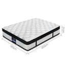 Giselle Bedding 31cm Mattress Euro Top King-3