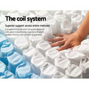 Giselle Bedding 31cm Mattress Euro Top Single-5