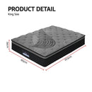 Giselle Bedding 34cm Mattress Bamboo Cover King-2