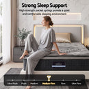 Giselle Bedding 34cm Mattress Bamboo Cover King Single-3