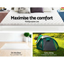 Giselle Bedding Memory Foam Mattress Topper Egg Crate 5cm Single-7