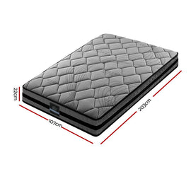 Giselle Bedding 22cm Mattress Medium Firm King Single - 0