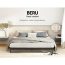 Artiss Bed Frame Double Size Metal BERU-4