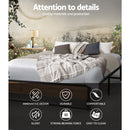 Artiss Bed Frame Metal Bed Frame Bed Base OSLO - Queen-4