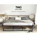 Artiss Bed Frame King Size Metal Bed Frame TINO-4