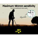 Metal Detector 180MM Deep Sensitive Water Resistant Pinpointer Treasure Hunter-5