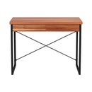 Artiss Computer Desk Drawer Storage Walnut 100CM-3