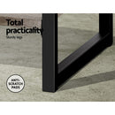 Artiss Bookshelf 5 Tiers - NOE Black and Oak-8