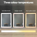 Embellir Compact Makeup Mirror w/ LED Light Portable Foldable Travel Beauty Pink-4