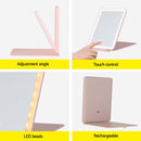 Embellir Compact Makeup Mirror w/ LED Light Portable Foldable Travel Beauty Pink-6