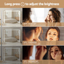 Embellir Makeup Mirror 60x50cm Hollywood Vanity with LED Light Tabletop White-5