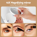 Embellir Makeup Mirror 60x50cm Hollywood Vanity with LED Light Tabletop White-6