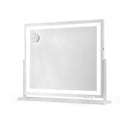 80x65cm Embellir Makeup Mirror Hollywood Vanity with LED Light White Frame-1