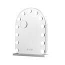 Embellir Makeup Mirror 40x50cm Dressing Vanity LED Bulb Light with 5x Magnification White Arch-1