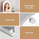 Embellir Makeup Mirror 40x50cm Dressing Vanity LED Bulb Light with 5x Magnification White Arch-6