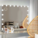 Embellir Bluetooth Makeup Mirror 80x65cm Hollywood Vanity with LED Light Wall-1