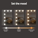 Embellir Bluetooth Makeup Mirror 30x40cm Hollywood Vanity with LED Light White-6