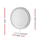 Embellir Makeup Mirror 40x40cm Hollywood Vanity with LED Light Tabletop Round-2