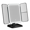 Embellir LED Makeup Mirror Tri-fold Lighted Vanity Mirrors 1X2X3X Magnifications-2