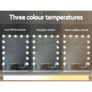 Embellir Makeup Mirror 43x61cm Hollywood Vanity with LED Light Tabletop Wall-5