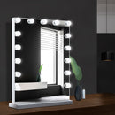 Embellir Makeup Mirror 43x61cm Hollywood Vanity with LED Light Tabletop Wall-7