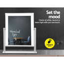 Embellir Makeup Mirror 30x40cm Hollywood Vanity with LED Light Rotation White-5