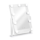 Embellir Makeup Mirror 30x38cm Hollywood Vanity with LED Light Rotation Tabletop-1