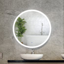 Embellir LED Wall Mirror Bathroom Mirrors With Light 90CM Decor Round Decorative-8