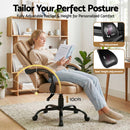Artiss Massage Office Chair Executive Computer Gaming Chairs Brown PU Leather Espresso-5