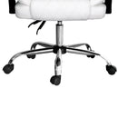 Artiss Executive Office Chair Leather Recliner White-3