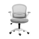 Artiss Mesh Office Chair Mid Back Grey-3