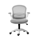 Artiss Mesh Office Chair Mid Back Grey-3