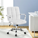 Artiss Office Chair Seat PU Work Computer Desk Chairs-1