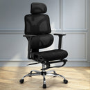 Artiss Ergonomic Office Chair Footrest Black-7