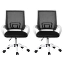 Artiss 2x Office Chair Mesh Computer Gaming Desk Chairs Work Study Mid Back-3