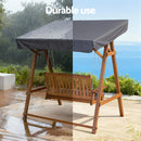 Gardeon Swing Chair Wooden Garden Bench Canopy 2 Seater Outdoor Furniture-6