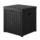 Gardeon Outdoor Storage Box 195L Bench Seat Garden Deck Toy Tool Sheds-1