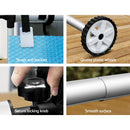 Aquabuddy Pool Cover 500 Micron 8x4.2m Silver Swimming Pool Solar Blanket 5.5m Roller-6