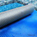 Aquabuddy Pool Cover 500 Micron 9.5x5m Swimming Pool Solar Blanket Blue Silver-7